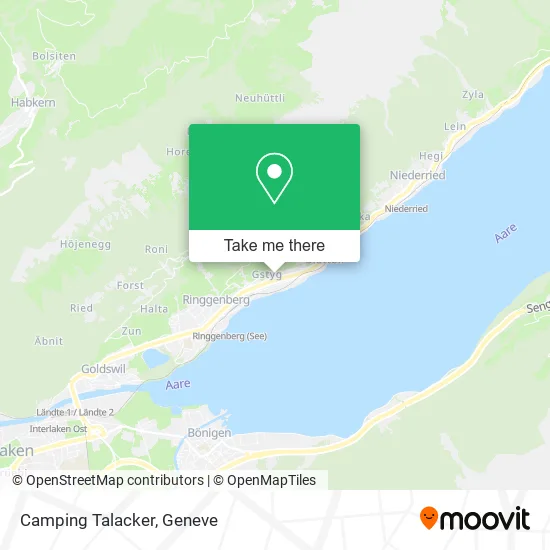 Camping Talacker plan