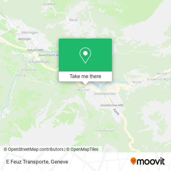 E Feuz Transporte map