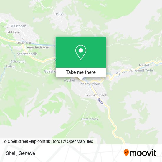 Shell map