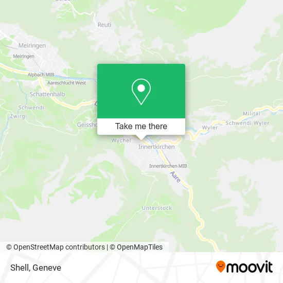 Shell map