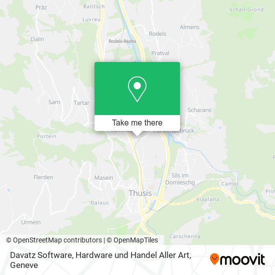Davatz Software, Hardware und Handel Aller Art map