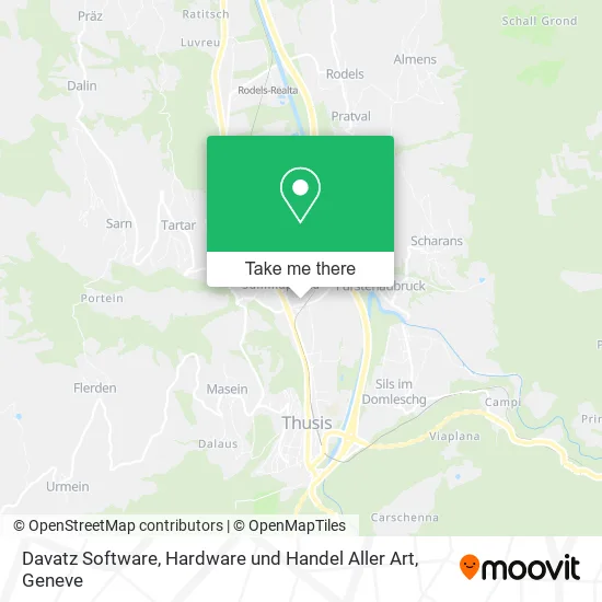 Davatz Software, Hardware und Handel Aller Art map