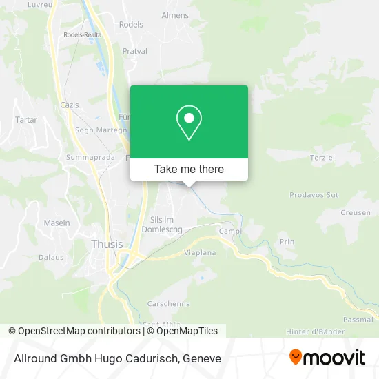 Allround Gmbh Hugo Cadurisch map