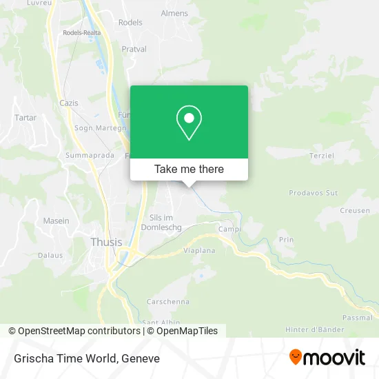 Grischa Time World map