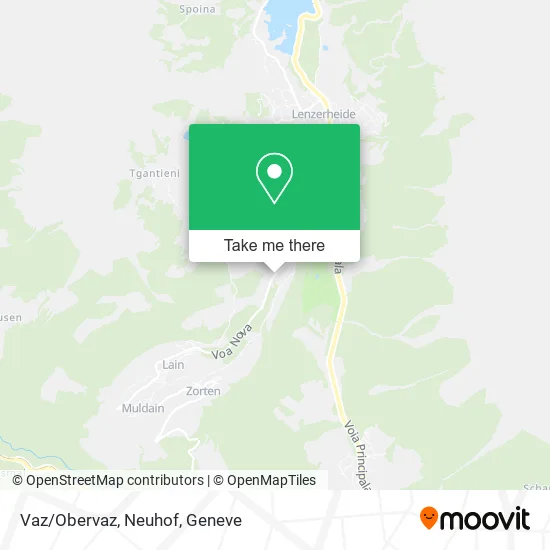Vaz/Obervaz, Neuhof map