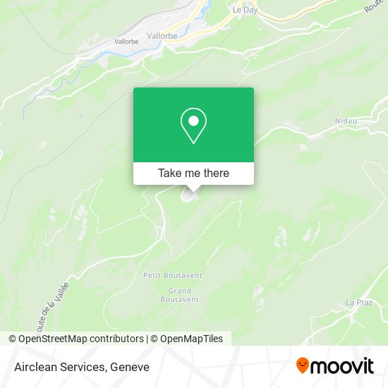 Airclean Services map