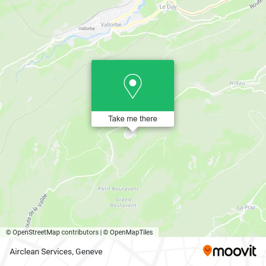 Airclean Services map