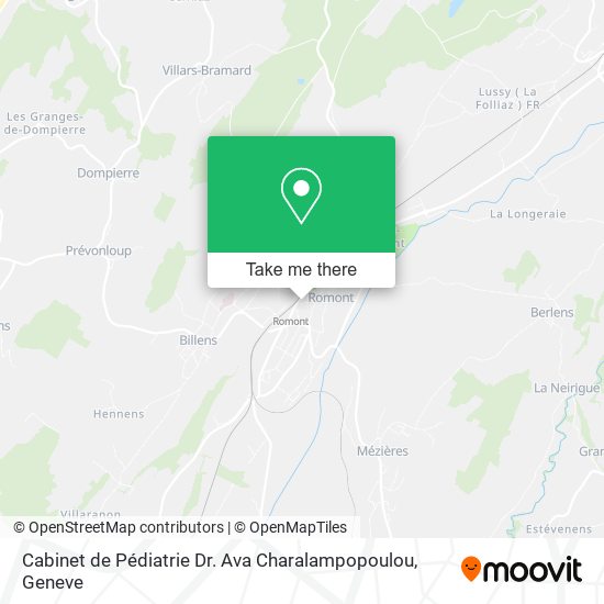 Cabinet de Pédiatrie Dr. Ava Charalampopoulou map