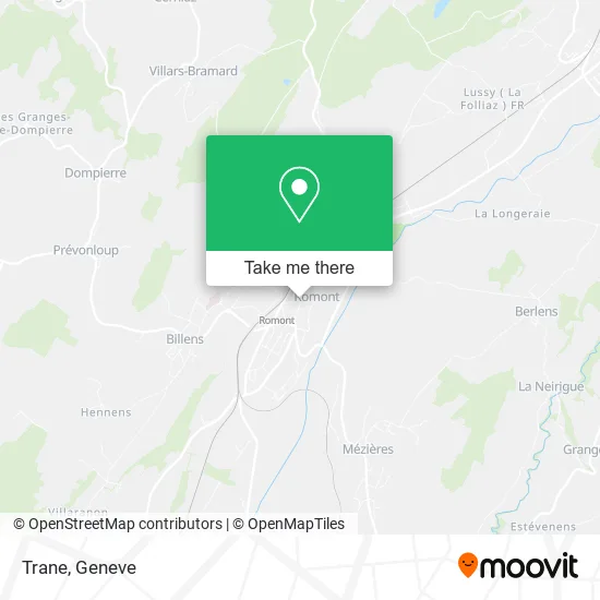 Trane map