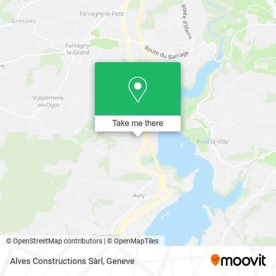 Alves Constructions Sàrl map