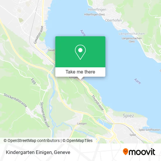 Kindergarten Einigen map