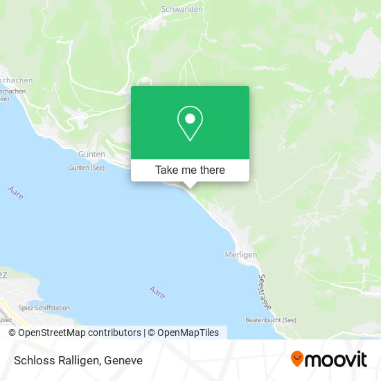 Schloss Ralligen map
