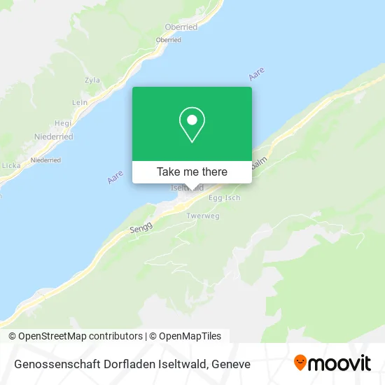 Genossenschaft Dorfladen Iseltwald map