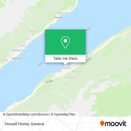 Howell Home map