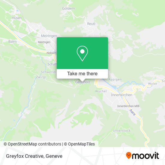 Greyfox Creative map