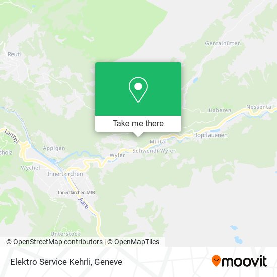 Elektro Service Kehrli map