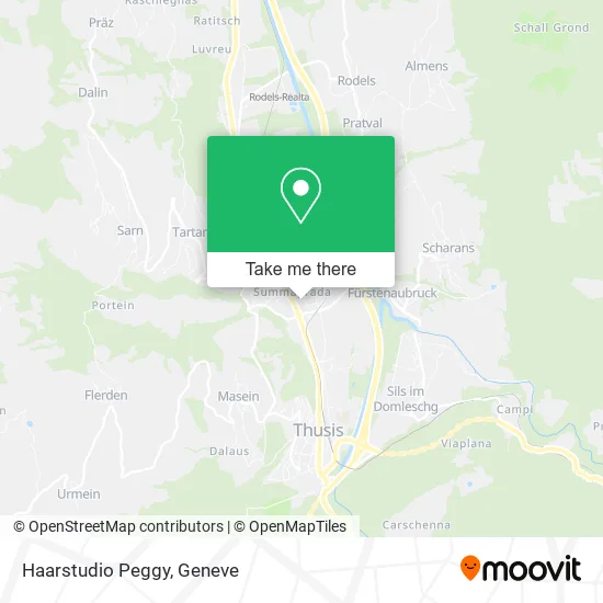 Haarstudio Peggy map