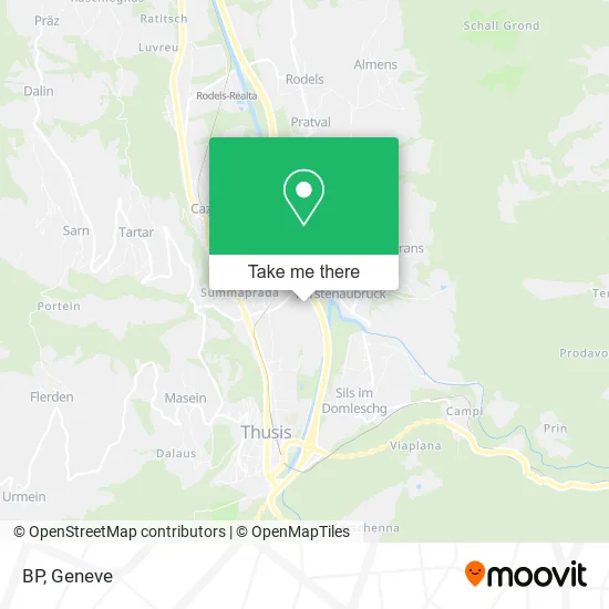 BP map