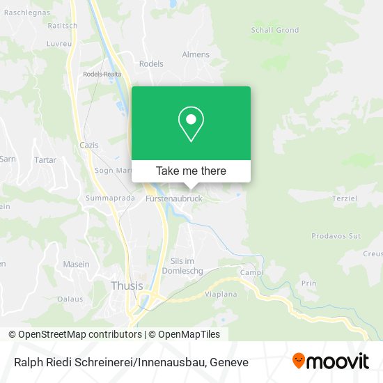 Ralph Riedi Schreinerei / Innenausbau map