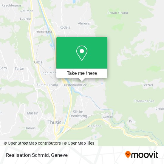 Realisation Schmid map