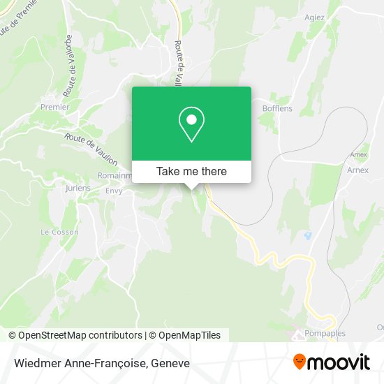 Wiedmer Anne-Françoise map