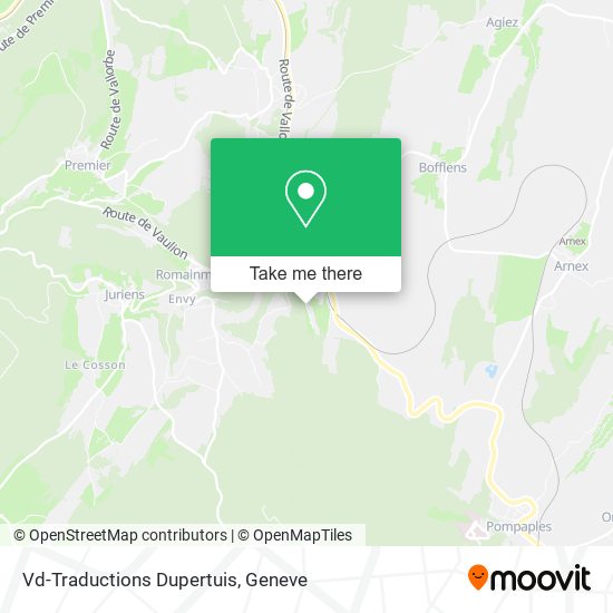 Vd-Traductions Dupertuis map