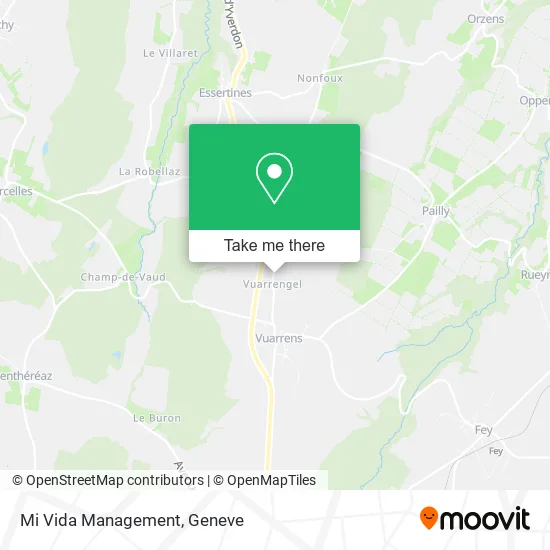 Mi Vida Management map