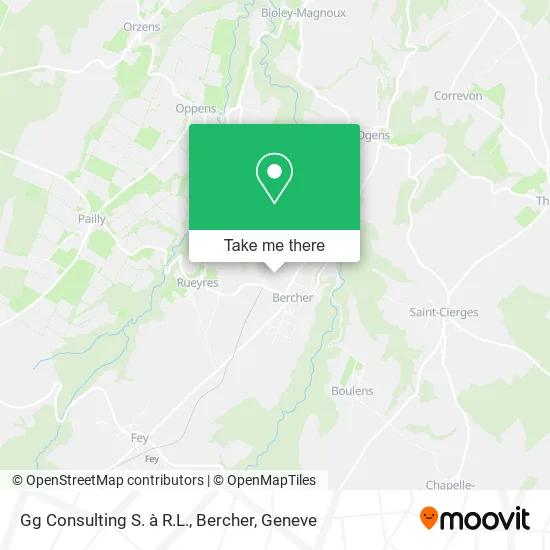 Gg Consulting S. à R.L., Bercher map