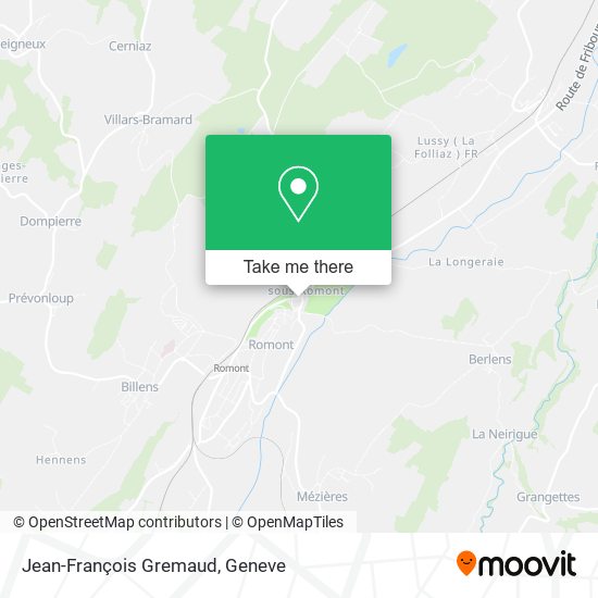 Jean-François Gremaud map
