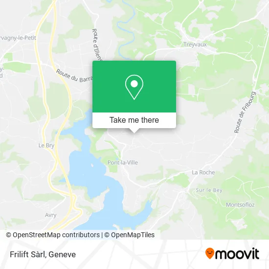 Frilift Sàrl map