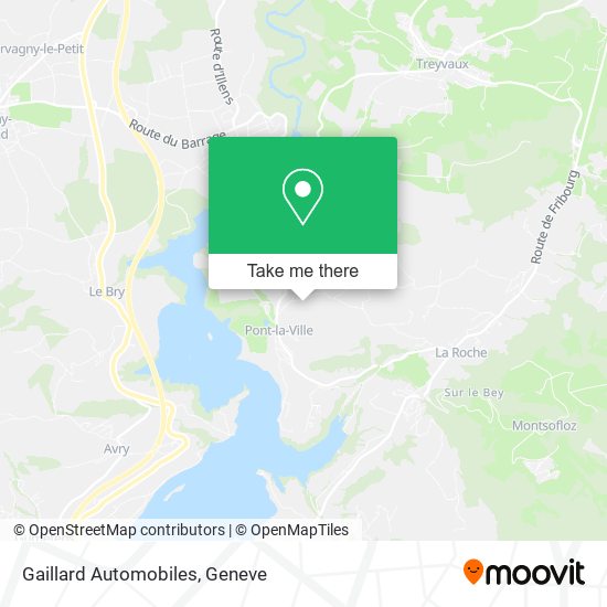 Gaillard Automobiles map