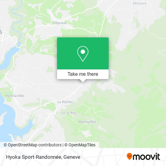 Hyoka Sport-Randonnée map