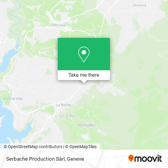 Serbache Production Sàrl map