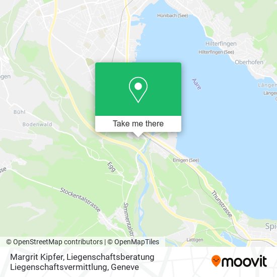 Margrit Kipfer, Liegenschaftsberatung Liegenschaftsvermittlung map