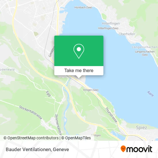 Bauder Ventilationen map