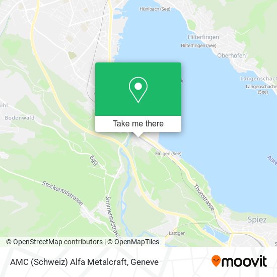 AMC (Schweiz) Alfa Metalcraft map
