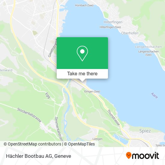 Hächler Bootbau AG map