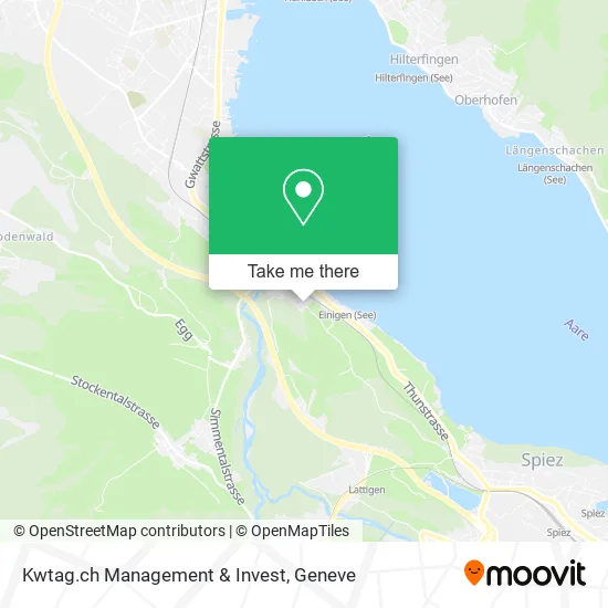 Kwtag.ch Management & Invest map