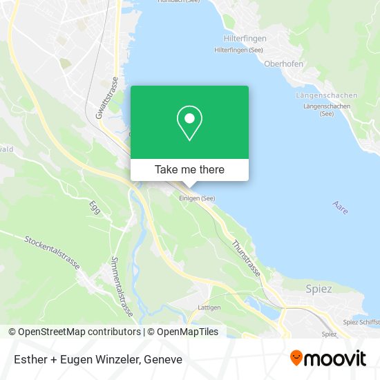 Esther + Eugen Winzeler map