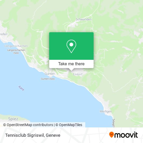 Tennisclub Sigriswil map