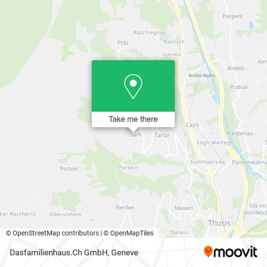 Dasfamilienhaus.Ch GmbH map