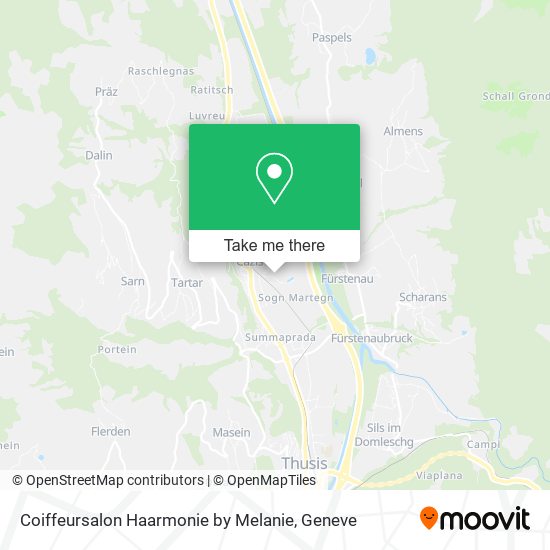 Coiffeursalon Haarmonie by Melanie map