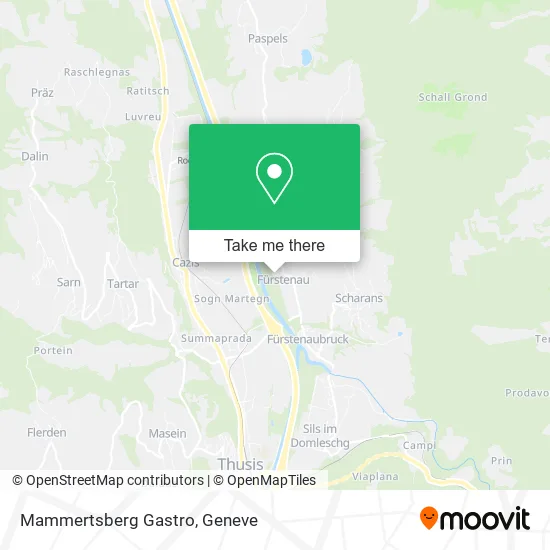 Mammertsberg Gastro map