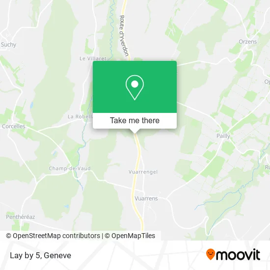 Lay by 5 map