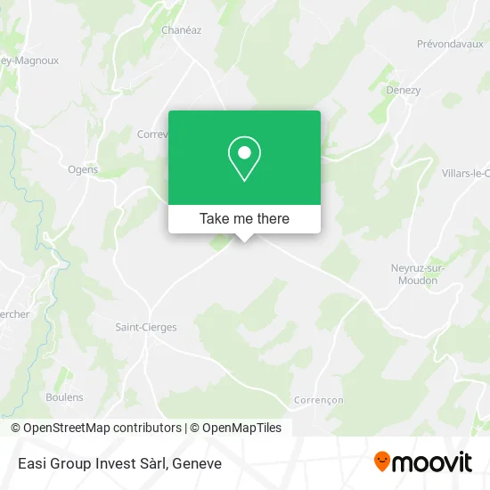 Easi Group Invest Sàrl map