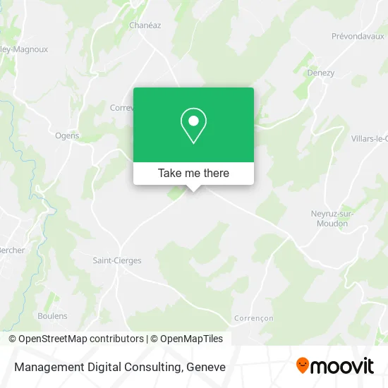 Management Digital Consulting map