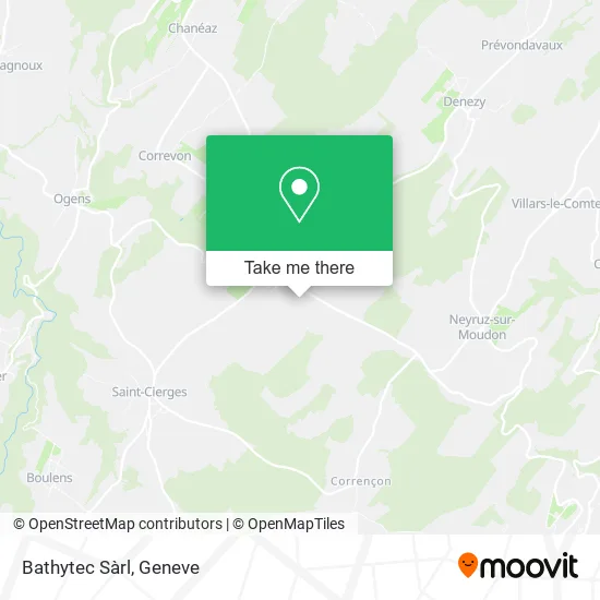 Bathytec Sàrl map