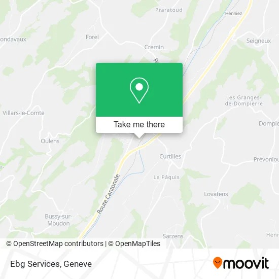 Ebg Services map