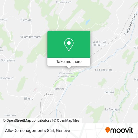 Allo-Demenagements Sàrl map