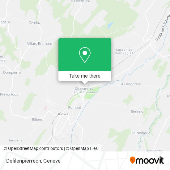 Defilenpierrech map